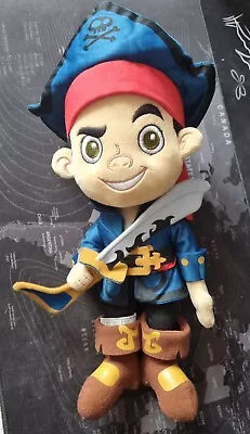 Disney Parks Original Plush Jake And The Neverland Pirates 12  • £8.95