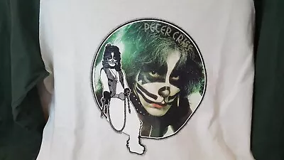 Vintage 70s 1979 Kiss Peter Criss Soft Iron On Baseball T-Shirt Size Small • $89.99