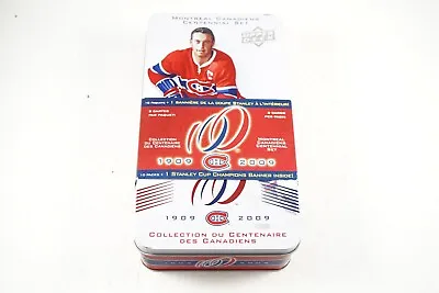 2008-09 Upper Deck Montreal Canadiens Centennial Tin Box With 80 Cards!! • $19.99