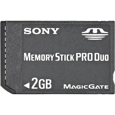 Sony 2 GB Memory Stick Pro Duo Memory Card MSX-M2GS PSP Very Good 0Z • $17.93