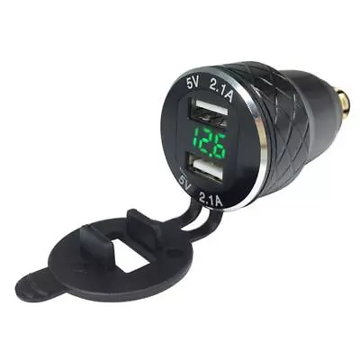 £12.50 • Buy Motorcycle DIN Socket Hella To Dual USB Charger For BMW R1200GS 5V 4.2A LED