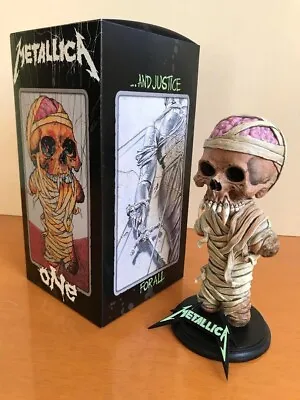 METALLICA- ONE. (Deluxe Bobble-Head) Pushead Mummy Skull. FAN ART Resin Model. • $180
