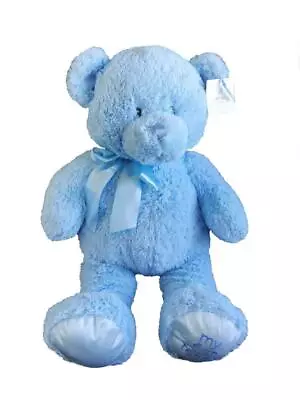 Baby GUND My First Teddy Bear Large 20  Plush Soft Cuddly Stuffed Toy Blue Lovey • $29.99