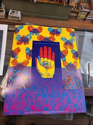 Victor Moscoso  Neon Rose Authentic Original Ist Print San Francisco Poster 1968 • $399