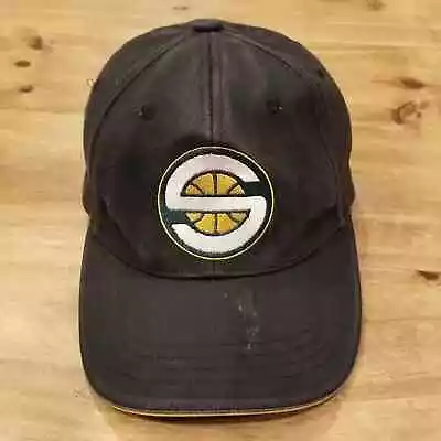 Vintage Seattle Supersonics Hat Cap One Size Flex Stretch Fitted T-Mobile Promo • $3.50