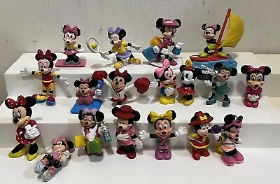 18 Minnie Mouse Toys PVC Figures Disney Sports Cheerleader Cowgirl Fashion • $21.99