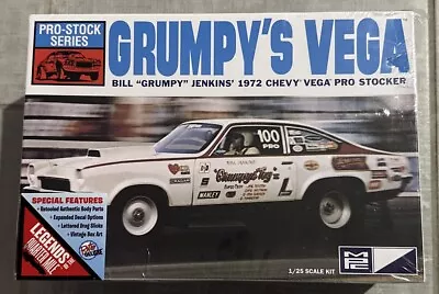 MPC Bill Grumpy Jenkins' 1972 Chevy Vega Pro Stocker 1:25 Model Kit (MPC877) • $16