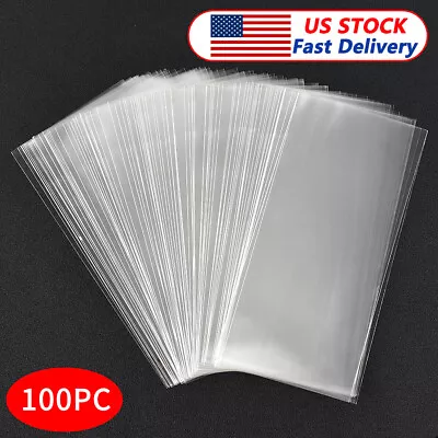 100PC Currency Sleeves Paper Money Bill Holder Banknote Paper Money Protector US • $5.34