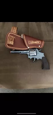 Metal Toy Revolver Gun/Sheriff Pistol And Gun Holster From Lanzarote • £24.99