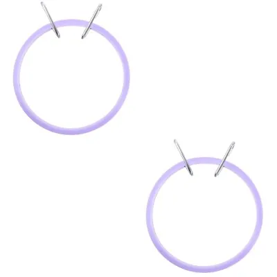  2 Count Tension Embroidery Stretch Plastic Craft Hoop Wreath Frames Quilting • £11.78