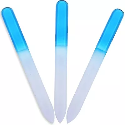 3 X Scholl Velvet Smooth Crystal Glass Manicure Nail File Double Sided • £3.99