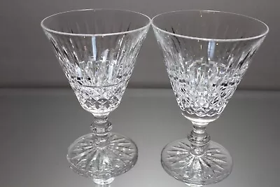 $35 • Buy Two (2) Waterford Crystal Tramore Maeve Water Big Wine Glasses Mint Gothic