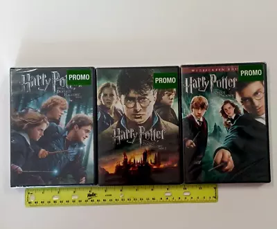 HARRY POTTER DVD COLLECTION LOT OF 3 NEW SEALED Half Blood Deathly Hollows 1 & 2 • $19.99