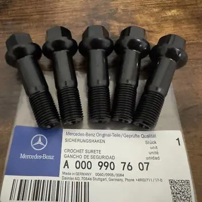 5PCS GENUINE Wheel Lug Bolts Nuts Kit For Mercedes Benz E400 E500 G500 S500 S550 • $22.99