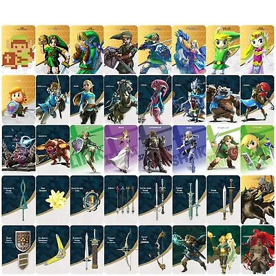 Mini NFC Cards Compatibel With Legend Of Zelda Breath Of The Wild Botw With Box • £9.89