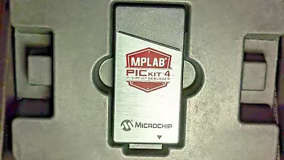 Microchip Technology PG164140 Hardware Circuity Debug PICKit 4 MPLAB Programmer • $97.94