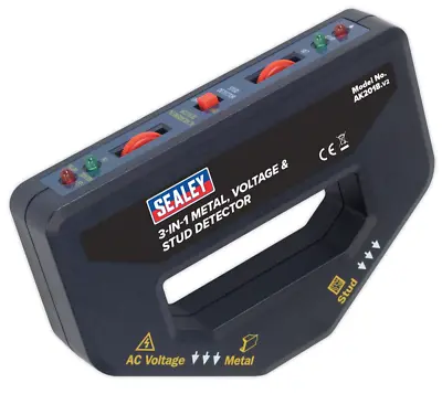 Sealey Tools AK2018 Metal Voltage & Stud Detector 3 In 1 LED & Audio Indication • £28.59