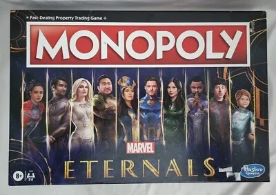 Monopoly Marvel Eternals Edition Board Game | 100% Complete • £10.95