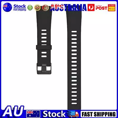 TPE Strap Wrist Band Watch Band Belt For Vivosmart HR (Black) • $8.69