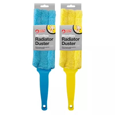 Radiator Duster Microfibre Brush Home Cleaning Washable Wet Or Dry Dusting • £3.19