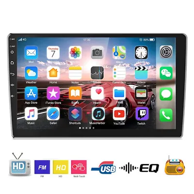 Android 10  10.1  Inch Double 2 DIN Car Radio Stereo Quad Core GPS Navi Wifi USA • $44.85