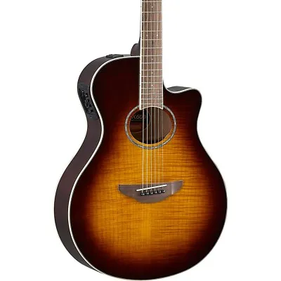 Yamaha APX600FM Acoustic-Electric Guitar Tobacco Brown Sunburst • $389.99