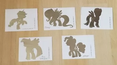 2015 My Little Pony Dg Tag Series 5 Stickers Decals Mirror Cards Game - NICE! • £9.49