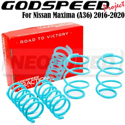 Godspeed Traction-s Performance Lowering Springs For Nissan Maxima (a36) 2016-20 • $198