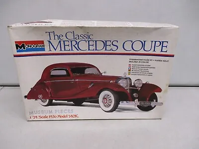 Monogram Museum Pieces 1936 Mercedes Coupe 540K 1/24 • $29.99