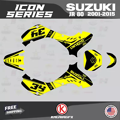 Graphics Kit For SUZUKI JR80 (2001-2015) JR 80  Icon Series - Yellow Shift • $86.60