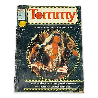 Tommy Movie Book ￼Pinball Wizard Elton John Rock Opera Film Official Vintage • $59.49