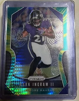 2019 Panini Prizm Prizms Hyper #72 Mark Ingram II /175 • $0.99