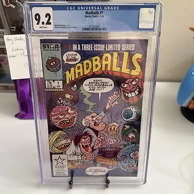 Madballs #1 Cgc 9.2 Newsstand Rare • $120