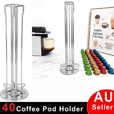 40 Nespresso Coffee Capsules Pod Holder Stand Dispenser Rack Storage Capsule AU • $26.99