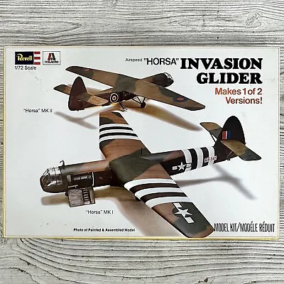 Vtg Revell/Italaerei “Horsa” Invasion Glider 1/72 Plastic Model Kit Open Box /cb • $35