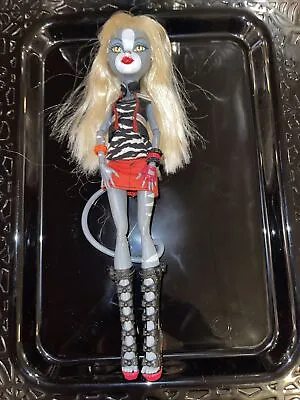 Monster High Meowlody Werecat Sister Doll With Tail Boots Clothes Bracelets • $39.99