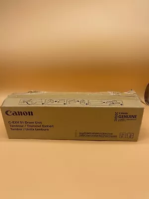 Genuine New Canon C-EXV51 Drum Unit Brand New Bag Sealed • £199.99