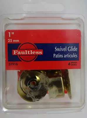 Faultless Swivel Glide 1  #31916 Straight/Slanted Tubular - Wood & Metal Legs • $5