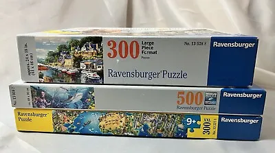 Lot Of 3 Complete Ravensburger Puzzles • $15.50