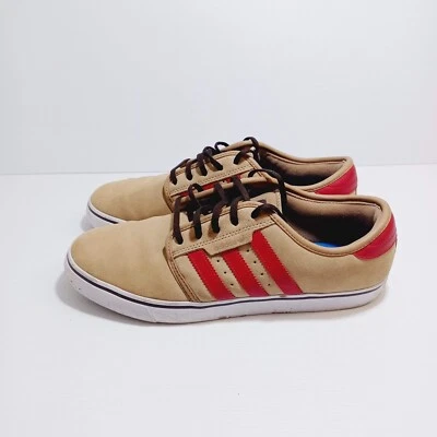 $39.99 • Buy Adidas Originals Seeley Skateboard Shoes Brown And Red Mens US 10