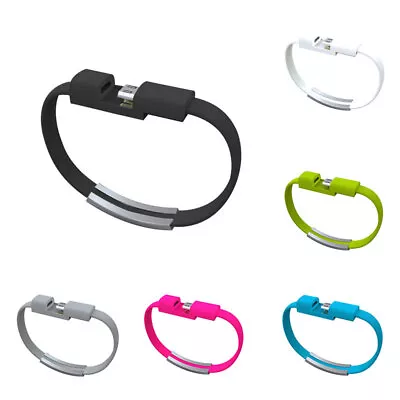 Bracelet Wrist Band USB Charging Charger Data Sync Cable Cord For IPhoneAndroid+ • $1.80