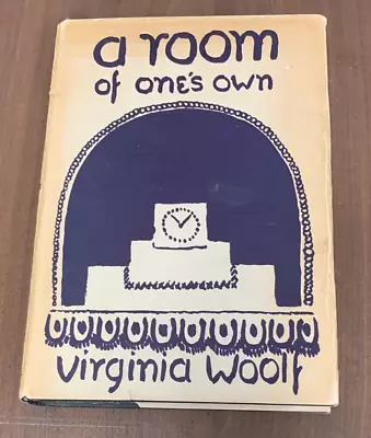 A Room Of One's Own Virginia Woolf 1957 2nd Ed Vanessa Bell DJ Women& Creativity • $150