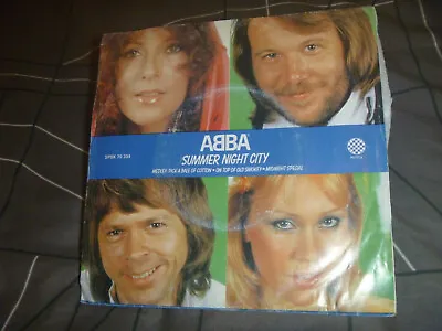  ABBA Summer Night City 1978 Hungary Release 7  Vinyl RARE • $35