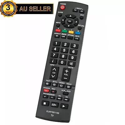 New Replaced Remote Control EUR7651150 For Panasonic LCD TV /PLASMA TH42PX70A • $17.94