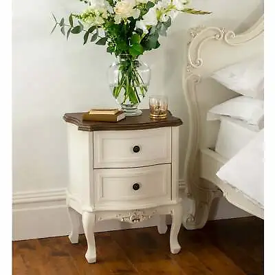 £89.99 • Buy Annaelle Antique French Style Bedside Table