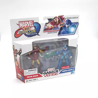 Marvel Vs Capcom Infinite IRON MAN-MEGA MAN X Hasbro 3.75  GAMER VERSE (New) • $27