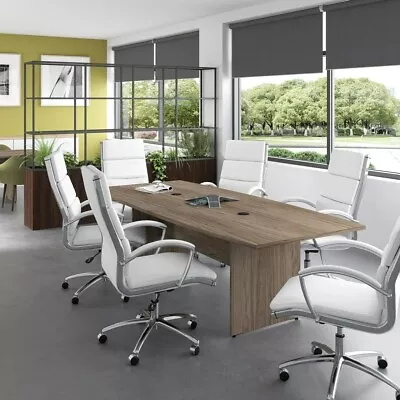 96x42 Office Conference Boardroom Table Meeting Room Wood Finish Rectangle Large • $591.55