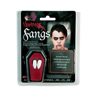 Vampire Dracula Fangs Fancy Dress Teeth Fake Blood Halloween Horror Make Up FX • £1.95