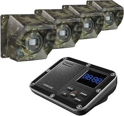 Wuloo 1800ft Wireless Long Range Driveway Alarms Motion Detectors & Sensors Camo • $37.83