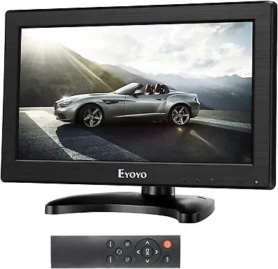 Eyoyo 12  TFT LCD Monitor With AV BNC HDMI VGA Input 1366x768 For PC CCTV Game • $99